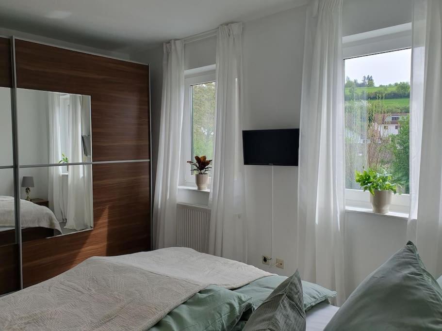 Ferienwohnung Panoramablick باد ميرغنثيم المظهر الخارجي الصورة