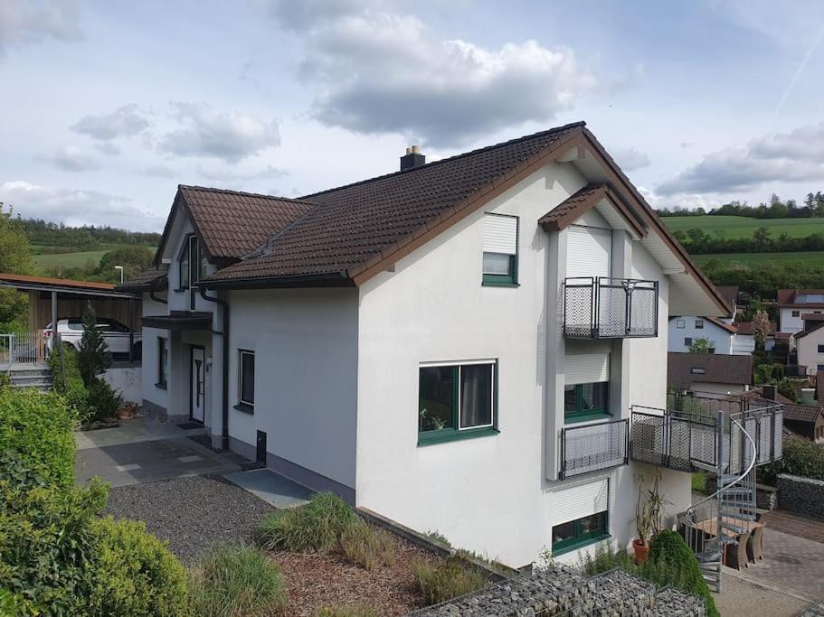 Ferienwohnung Panoramablick باد ميرغنثيم المظهر الخارجي الصورة